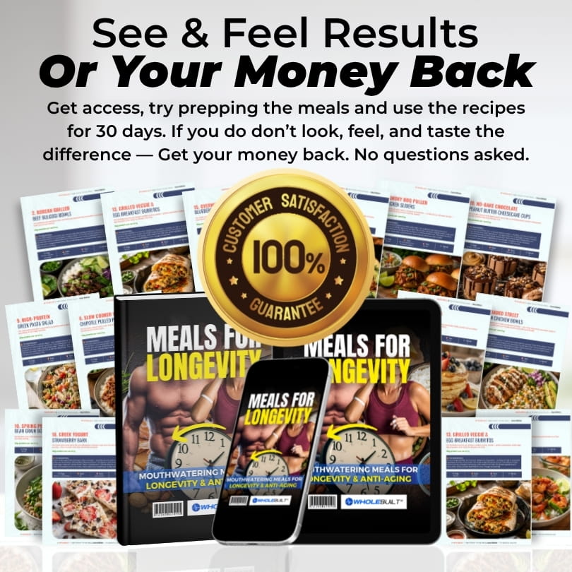 Longevity Meals & Recipes: Mouthwatering Anti-Aging Meals & Recipes