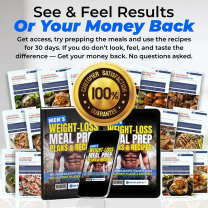 Men's Weight-Loss Meal Prep: World's Best Fat-Shredding Meal Plans & Recipes for Men