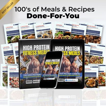 High-Protein Meals & Recipes: 100+ Mouthwatering Fitness Meals & Recipes