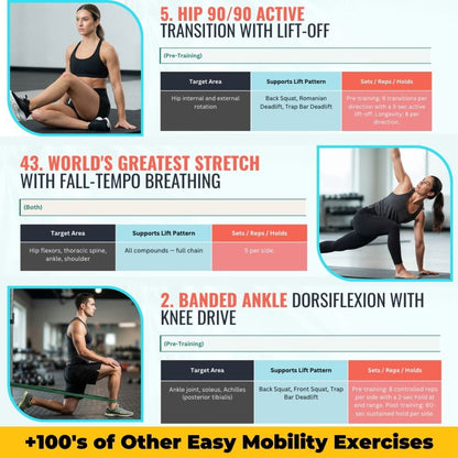 Ultimate Mobility Longevity Plans & Exercises eGuide