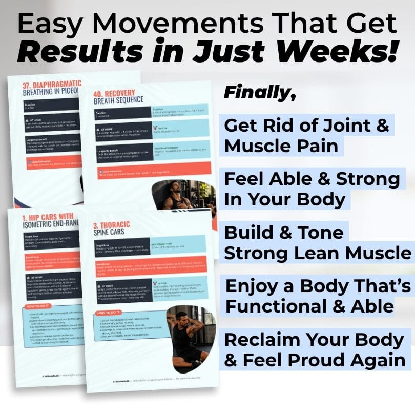 Mobility For Longevity: Done-for-You Mobility Plans & Exercises