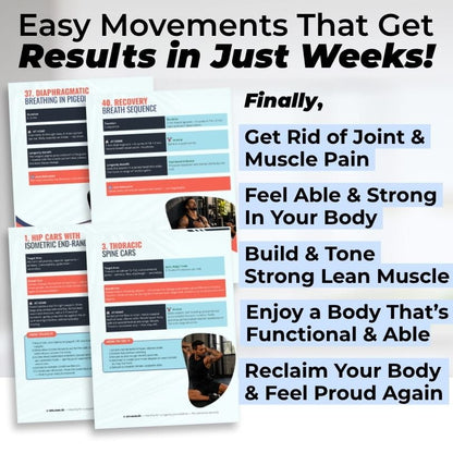 Mobility For Longevity: Done-for-You Mobility Plans & Exercises