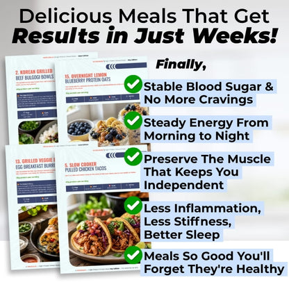 Longevity Meals & Recipes: Mouthwatering Anti-Aging Meals & Recipes