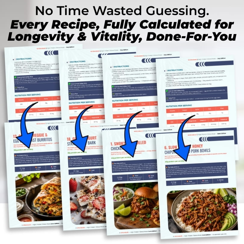 Longevity Meals & Recipes: Mouthwatering Anti-Aging Meals & Recipes