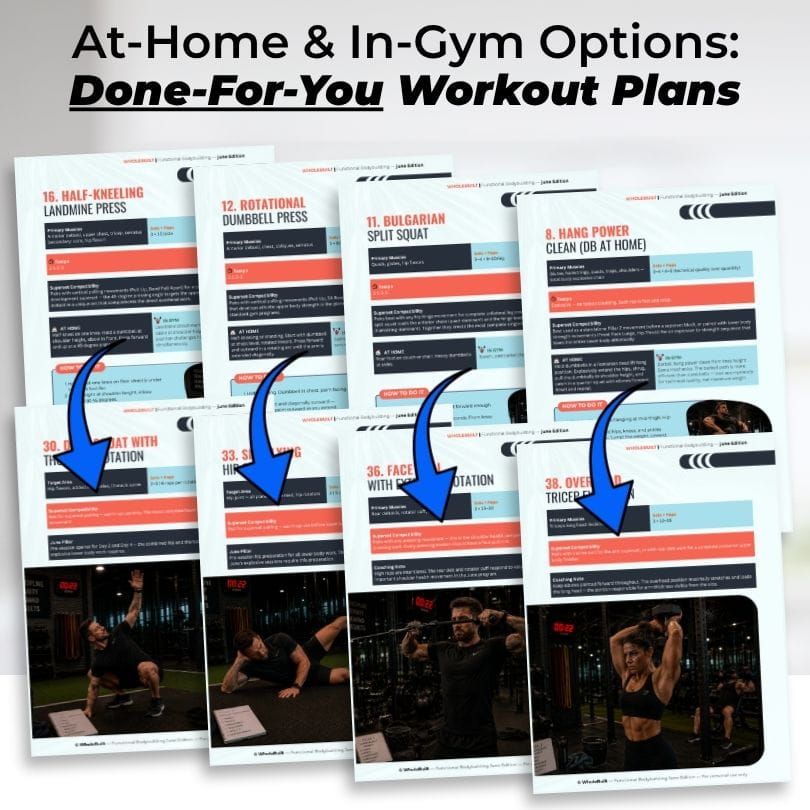 Functional Bodybuilding: Done-for-You Workout Plans & Exercises