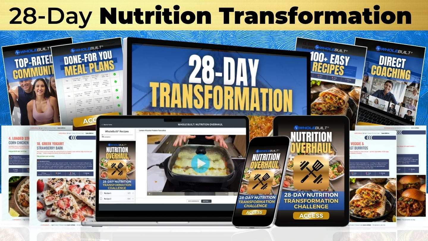 Nutrition Overhaul: The 28-Day Meal Prep Transformation Challenge